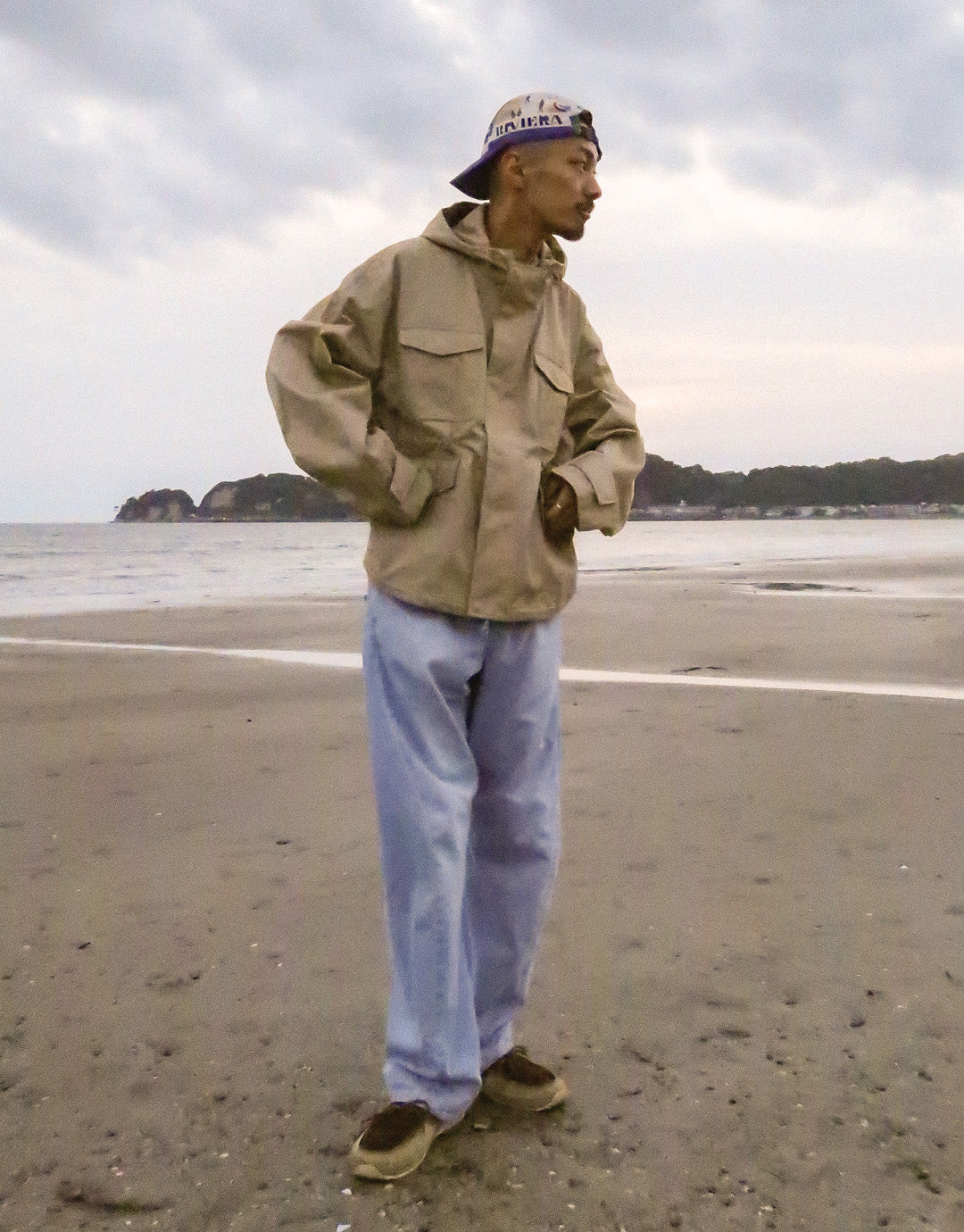 Withdraw From The Field Jacket ”Sand Beach”