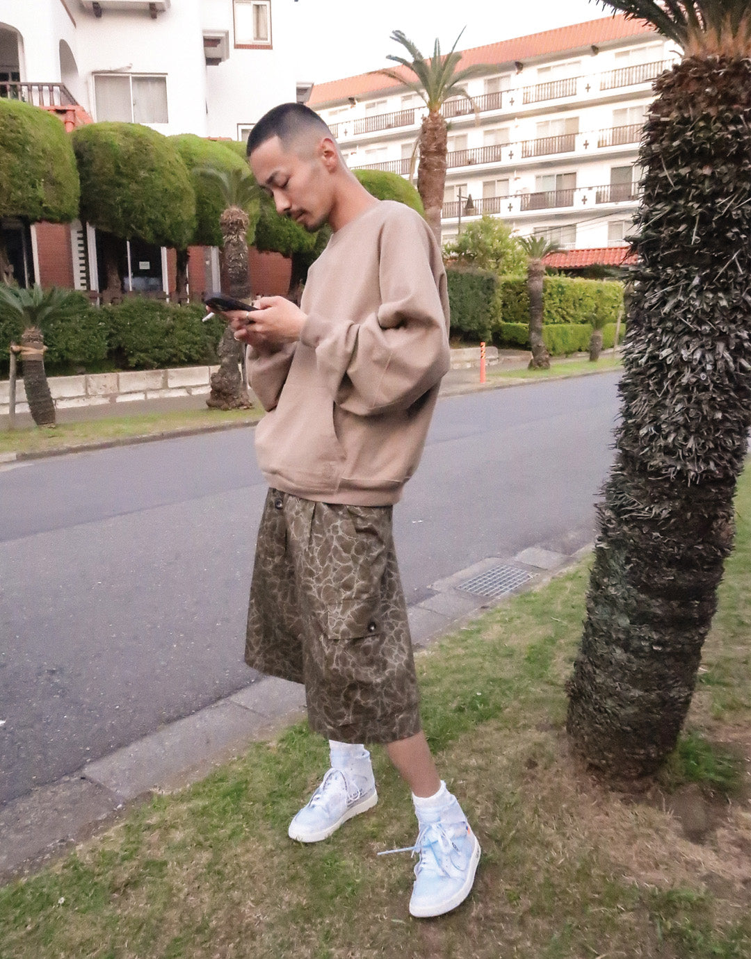 Withdraw From The Field Pants ”Deep Sea”