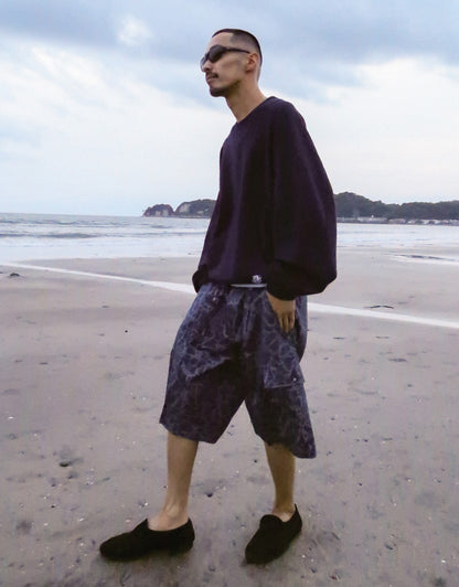 Withdraw From The Field Pants”Deep sea”