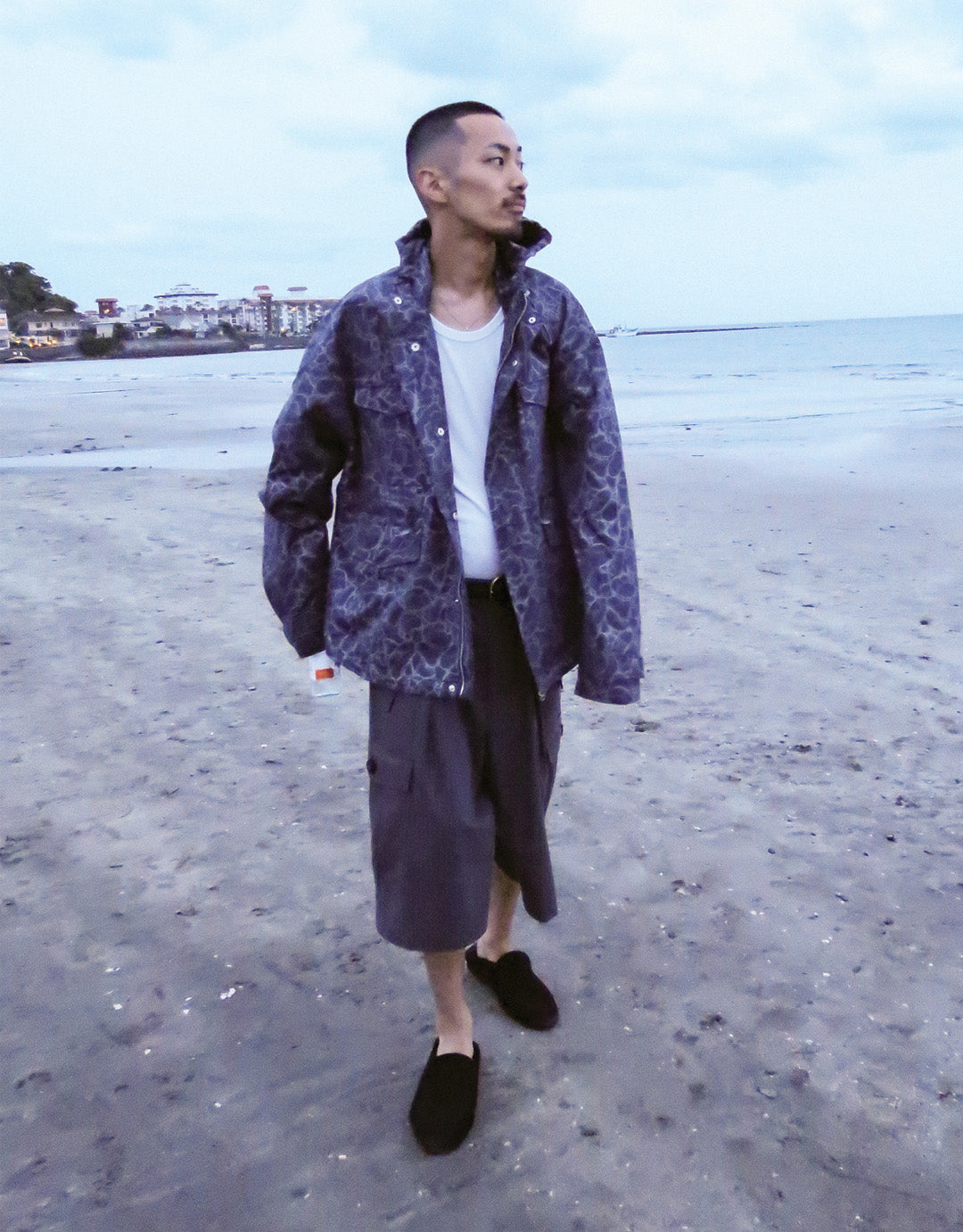 Withdraw From  The Field Jacket ”Deep Sea”