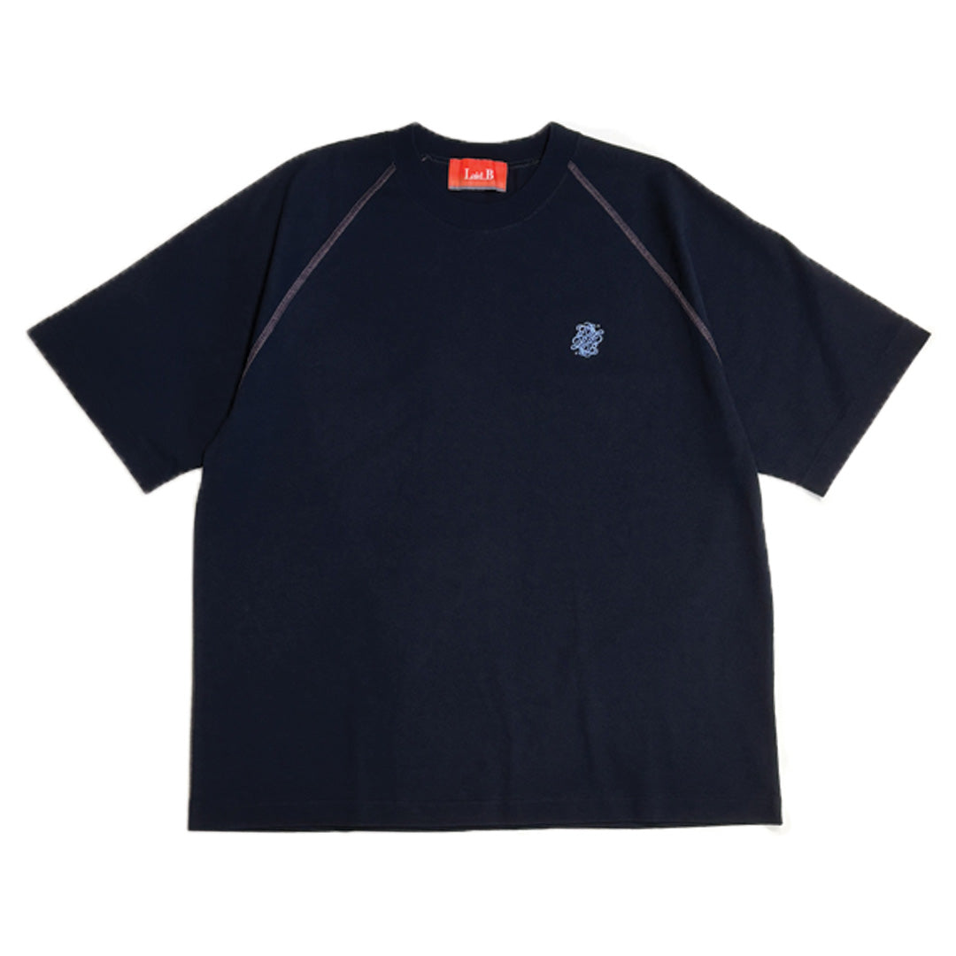 Monogram Raglan T-Sheet"Navy"