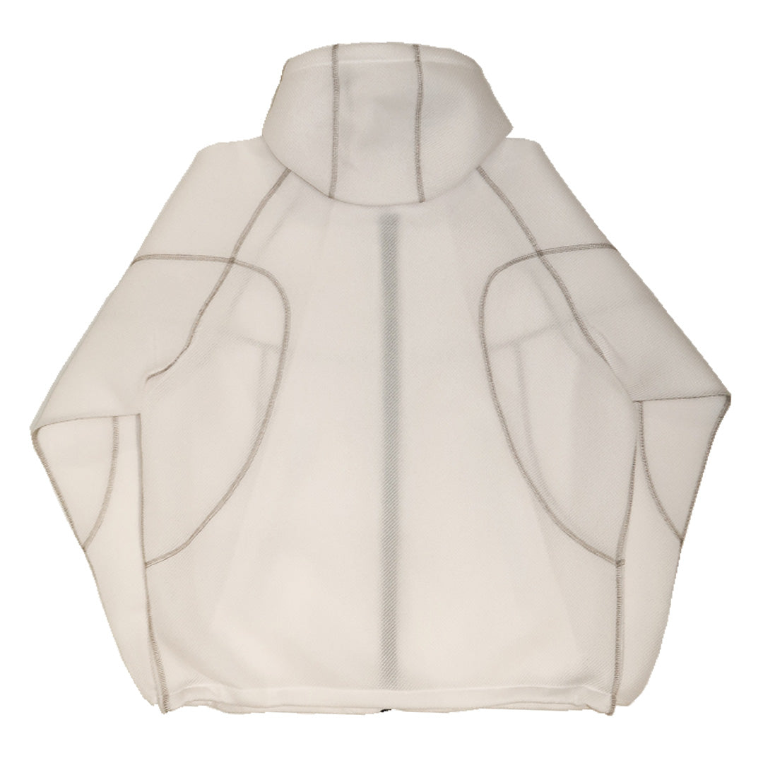 “OKA”  Shell Parka White
