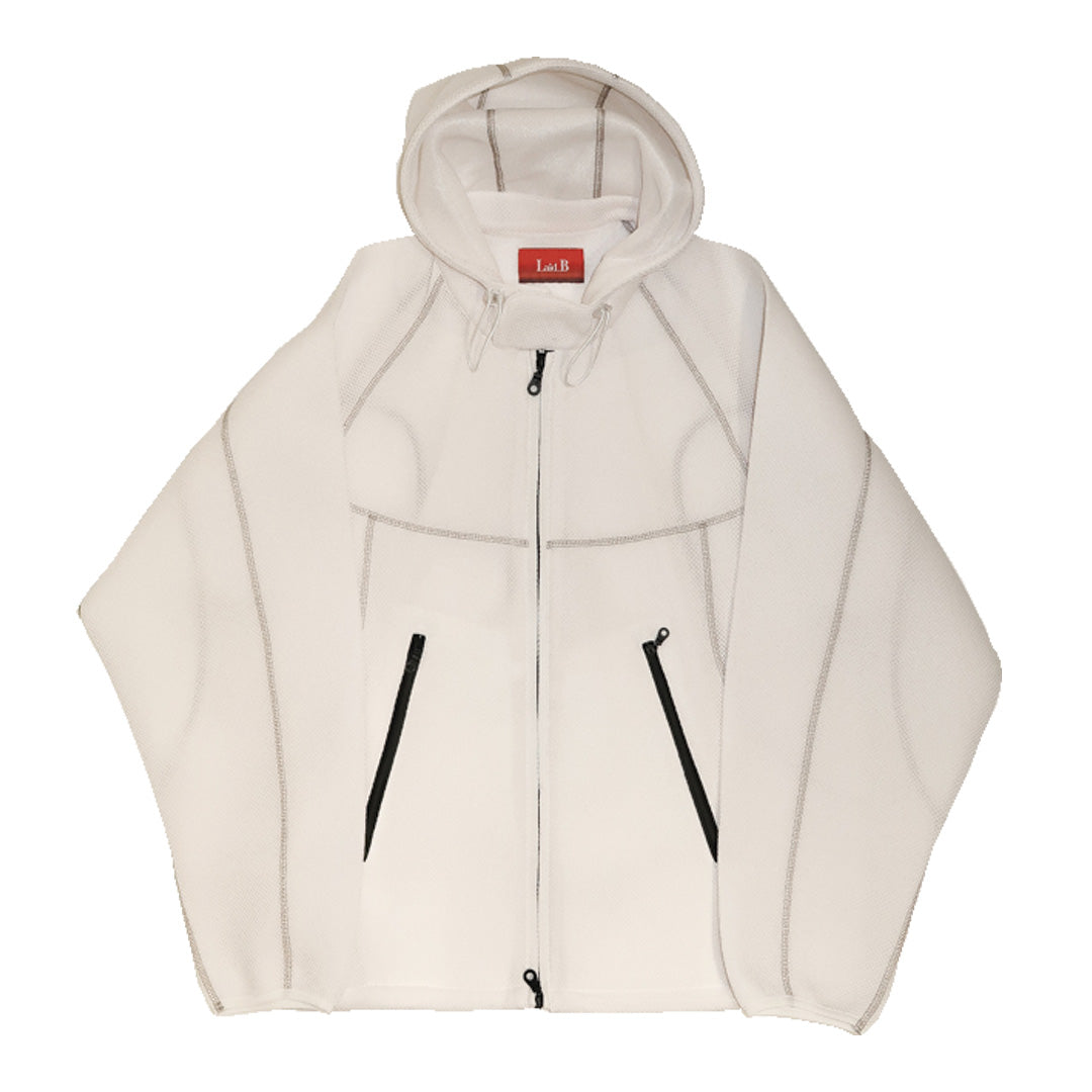 “OKA”  Shell Parka White