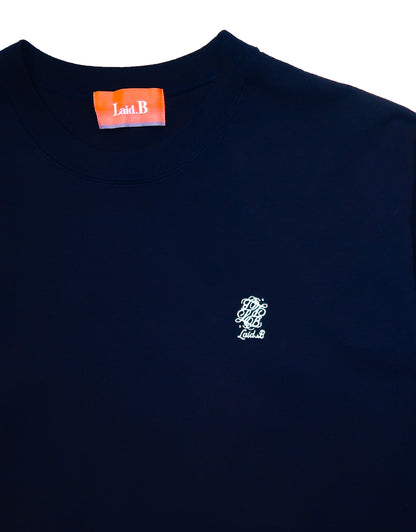 Monogram T-shirts “NAVY”
