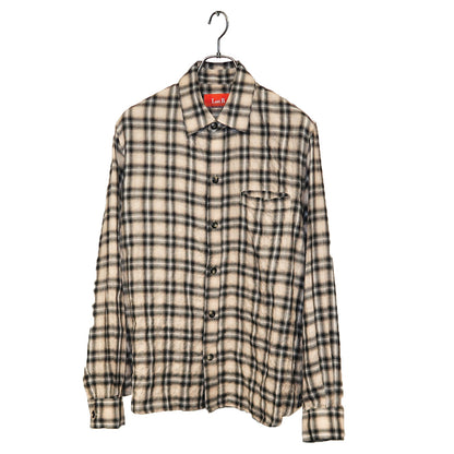 Wet Rag Check Shirts [BEIGE]