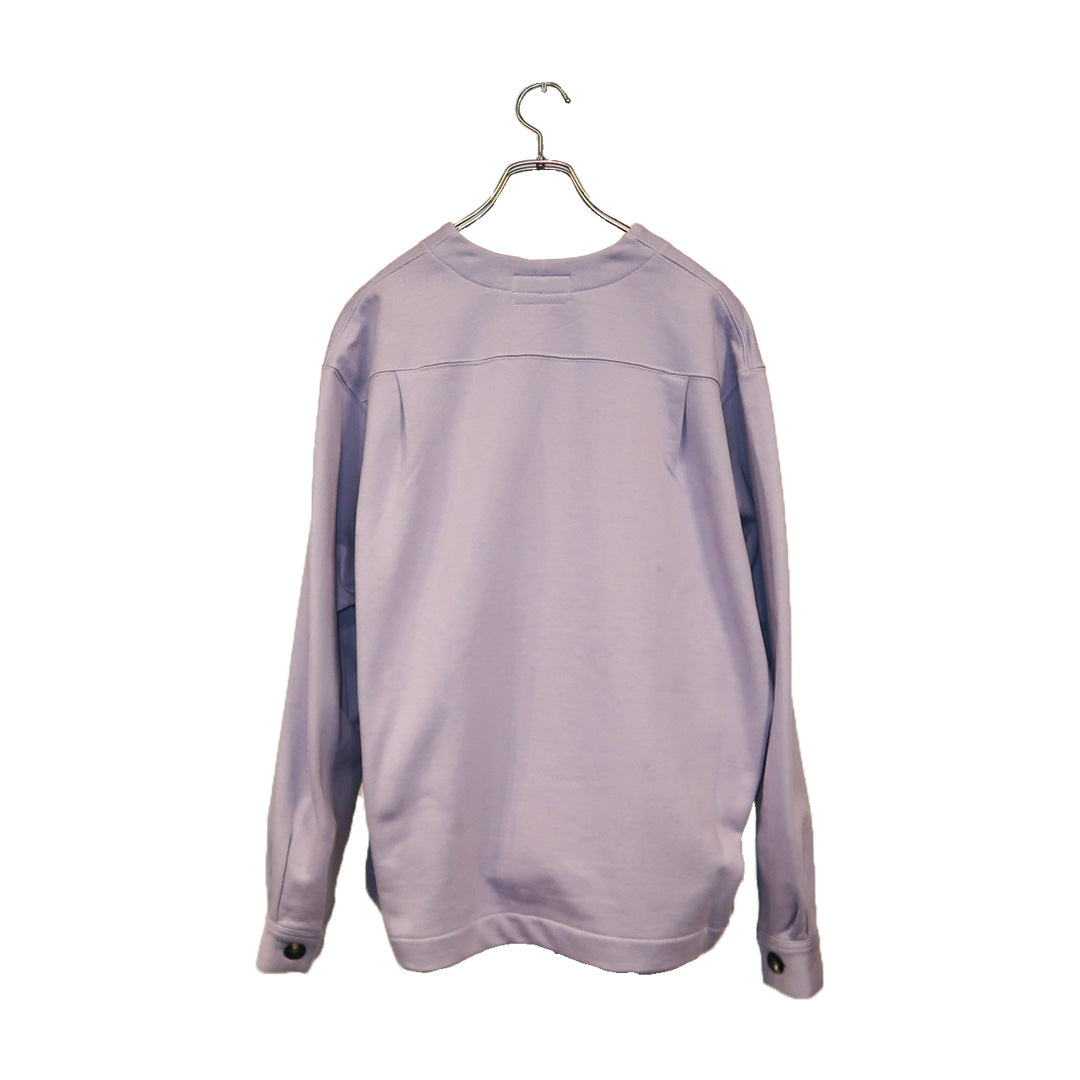 Pocket Square Cardigan [Purple]