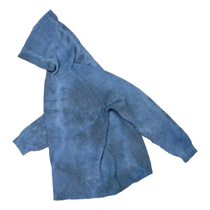 Autumn leave knit “Indigo”