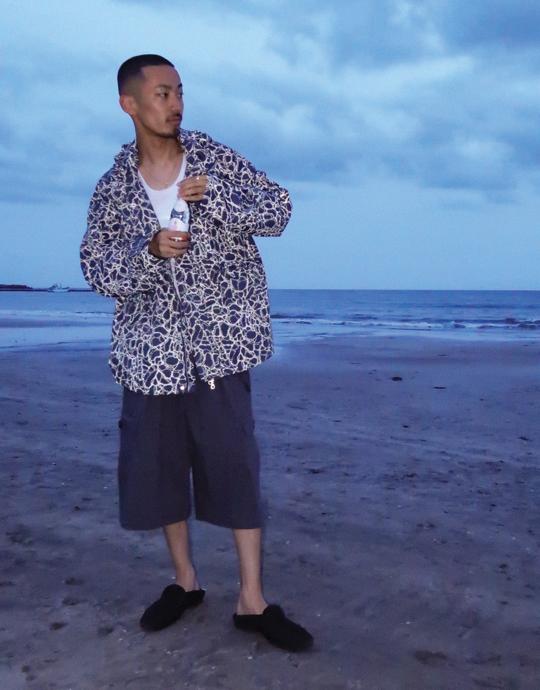 Withdraw From  The Field Jacket ”Deep Sea”
