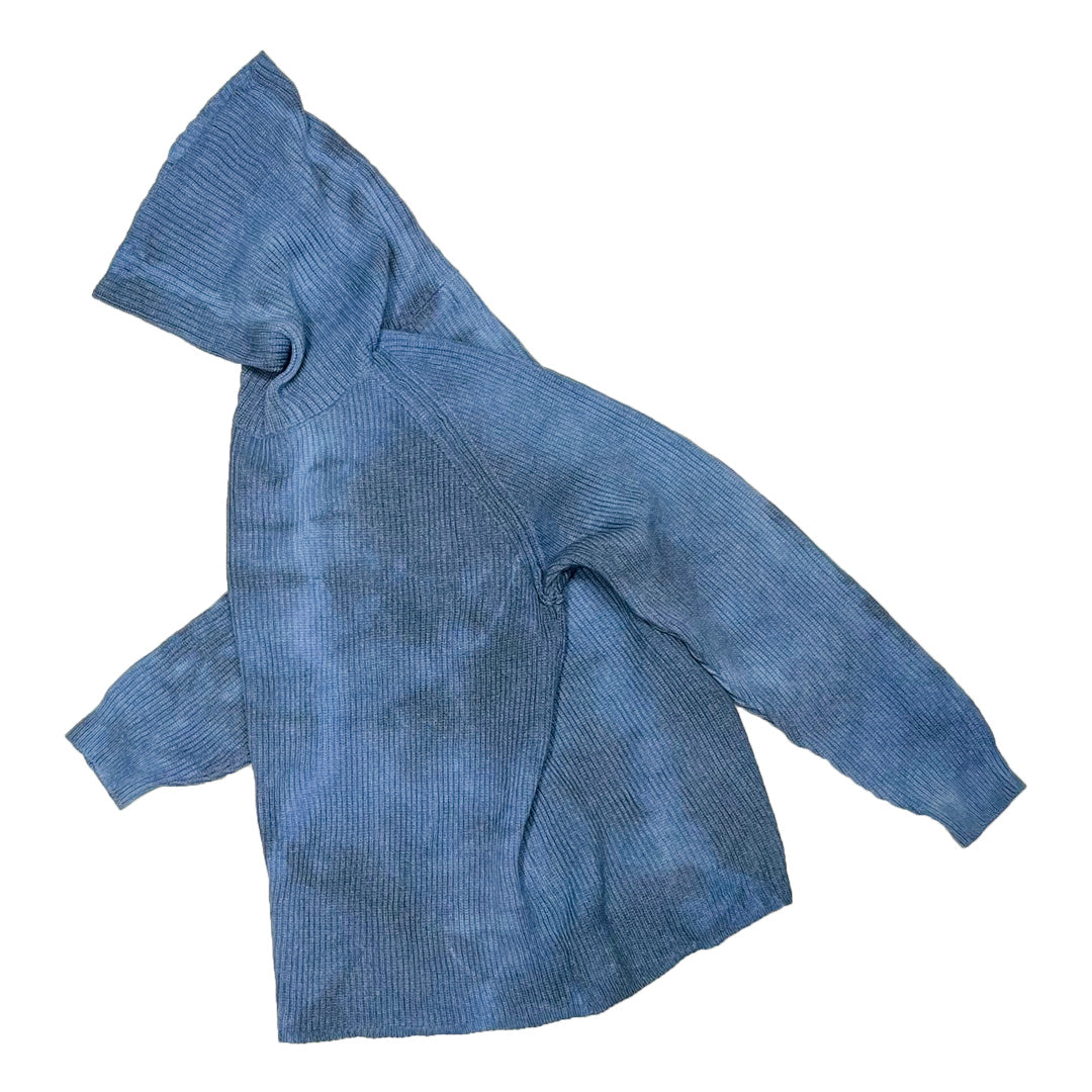 Autumn leave knit “Indigo”