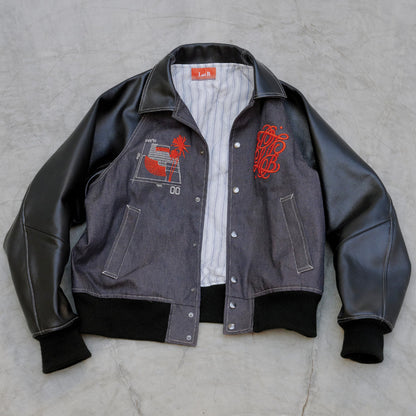 Laid.B×Park 00 Store
Sunset Varsity Jacket