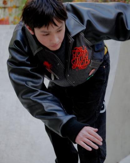 Laid.B×Park 00 Store
Sunset Varsity Jacket