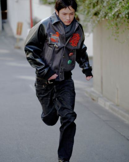 Laid.B×Park 00 Store
Sunset Varsity Jacket